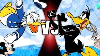 Donald Duck Vs Daffy Duck (Disney vs Warner Bros) | VS Trailer