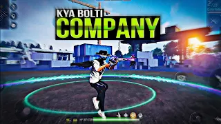 Kya Bolti Company Free Fire Best Sync Montage || EMIWAY BANTAI || free fire status video | KD Glenn