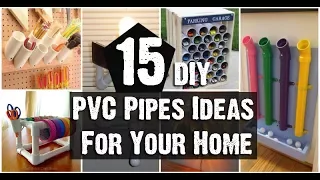 15 DIY PVC Pipes Ideas For Your Home