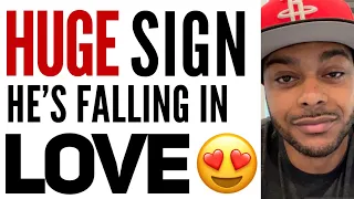 HUGE SIGN that a guy is falling in LOVE with you! | HOW TO TELL IF HE LOVES YOU