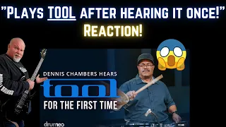 Dennis Chambers Plays Tool... After Hearing the Song Once!  Reaction!