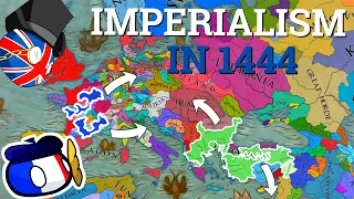 EU4 But ALL CASUS BELLIS are UNLOCKED in 1444 - AI Only Timelapse