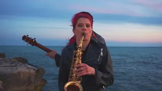 Abay “Kozimnin Karasy” Saxophone & quitar cover