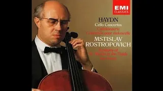 Haydn: Cello Concerto No. 1 - Rostropovich / 하이든: 첼로 협주곡 1번 - 로스트로포비치