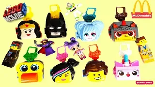 LEGO Movie 2 Full Set McDonald's Happy Meal Toys, Toy Story Woody Buzz Lightyear LOL Surprise! Tubey