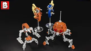 LEGO Droids Separatist Battle Pack Custom Build with Droideka Dwarf Spider Droid & STAP!