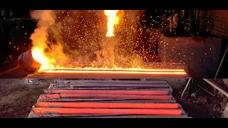 steel melting furnace | steel mill furnace | steel billet manufacturing process | Steel melting