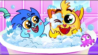 Bath Song 😻🛁 | Healthy Habits and Nursery Rhymes for kids by Toonaland