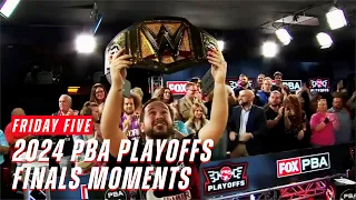 Friday Five - 2024 PBA Playoffs Championship Round moments