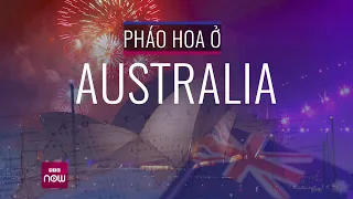 Chiêm ngưỡng màn bắn pháo hoa ấn tượng tại Cầu Cảng Sydney của Australia chào năm mới 2024 | VTC Now