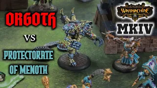 Warmachine MK4 Battle Report - 006 - Orgoth vs Protectorate Of Menoth (Recon)