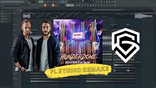 Jaxx & Vega, G Sus - Thunderdome Fl Studio Remake