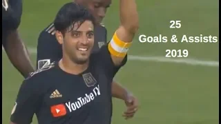 Carlos Vela 25 Goals & Assists with LAFC in 2019