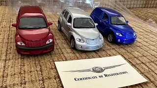 Maisto PT Cruiser Promotional Set Unboxing and Review (Scale 1/39)