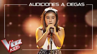 Paula Villarroya - Que canten los niños | Blind auditions | The Voice Kids Antena 3 2023