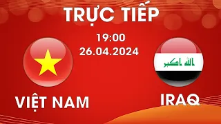 🔴TRỰC TIẾP HÔM NAY | U23 VIỆT NAM - U23 IRAQ | U23 CHÂU Á | CỬA ẢI CỰC KHÓ CỦA RỒNG VÀNG ĐỂ ĐI TIẾP