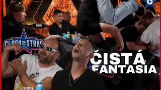 NEJLEPŠÍ MOMENTY Z B4THECLASH - SNEJKS A HUHU VS SAJMONOS A KOBRA - CLASH OF THE STARS