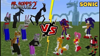 Mr. Hopp's Playhouse 2 VS Sonic Adventure [Sonic.EXE VS Mr.Hopps] Minecraft PE