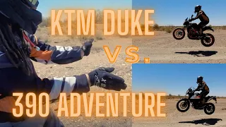 KTM 390 Adventure vs. 390 Duke | Is the Adventure Worth the Extra Money?