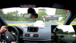 911 GT3 what? Insane fast Megane RS @ Nurburgring