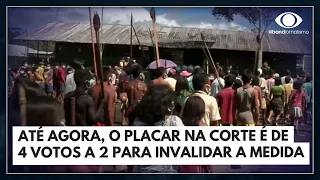 O STF retoma hoje o julgamento sobre demarcação de áreas indígenas