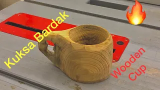 Kuksa Bardak Yapımı—Wooden Cup