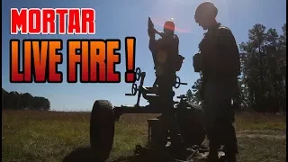 Mortar Range Live Fire