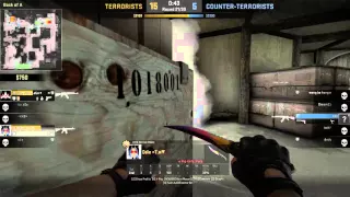 [CSGO] Game Winning Knife Kill - Dust2 Competitive