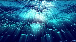 🌊🎶 Blue Ocean Underwater Waves Sunlight VJ Loop Video Background for Edits (FREE DOWNLOAD)