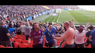 CARLISLE FANS ROCK WEMBLEY AFTER LATE GOAL PLAY OFF FINAL