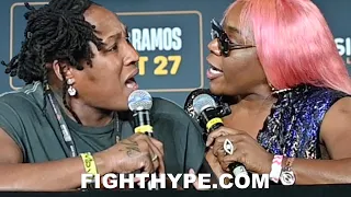 SHADASIA GREEN & FRANCHON CREWS GO AT IT WITH FIERY FIRST FACE TO FACE ENCOUNTER FOR "TRUTH" FIGHT