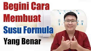 CARA MEMBUAT SUSU FORMULA YANG BENAR - ENSIKLOPEDIA DOKTER