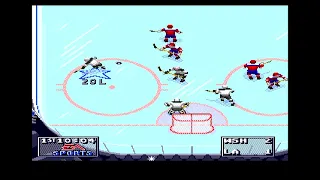 Lets Play NHL 95 Sega Genesis Mega Drive