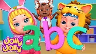 ABC Song  | Jolly Jolly Nursery Rhymes & Kids Songs