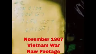 VIETNAM RAW FOOTAGE HOME MOVIE   NOVEMBER 3, 1967   BATTLE OF DAK   UH-1 HUEY HELICOPTERS 83544