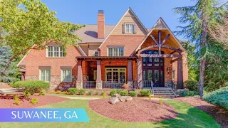 12,629 SQFT Golf Course Home with Indoor Putting Green North of Atlanta | 5 BEDS | 5+ BATHS