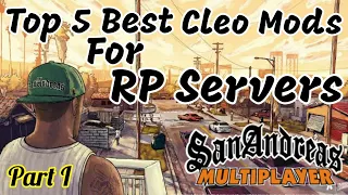 Top 5 Best Cleo Mods for RP Servers! | Undetectable | SAMP 2020