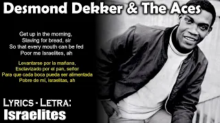 Desmond Dekker & The Aces -  Israelites (Lyrics Spanish-English) (Español-Inglés)