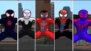 Across The Spider-Verse suits pack - Ultimate Spider-Man mod showcase