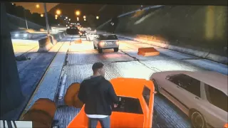 Не очень умные NPS-боты. GTA 5 PS3.