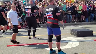 World's Strongest Man 2023 Final Day 1: Fingal's Fingers (Brian Shaw vs. Tom Stoltman)