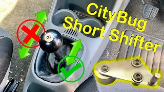 Citroen C1 Short Shifter Installation & Test / CityBug/Aygo/107 Quick Shifter Fitted