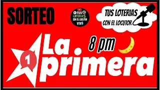 Sorteo Lotería La Primera 8 de la noche Resultados en vivo de Hoy martes 28 de junio del 2022