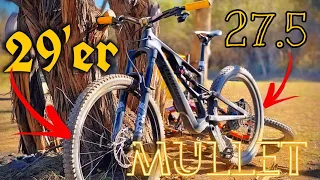 Mullet set up on Specialized Stump jumper Evo 2021