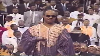 Stevie Wonder Sings "I Won't Complain" @ 91st COGIC Holy Convocation (1998)