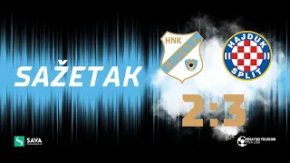 Rijeka - Hajduk 2:3 - sažetak - 16. kolo (2021./2022.)