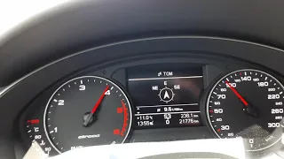 A6 allroad acceleration (C7) 190 PS, 500Nm