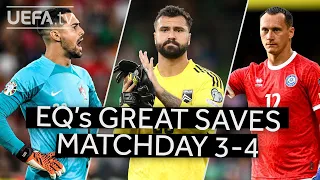 COSTA, COLEING, SHATSKIY | EURO Qualifiers GREAT SAVES, Matchday 3-4