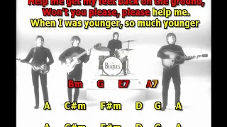 Help Beatles Mizo right chanel ( isolated vocal tracks )   lyrics chords