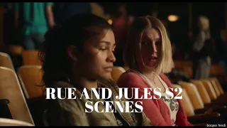 Rue and Jules S2 scenes | Euphoria S2 (ALL EPISODES)